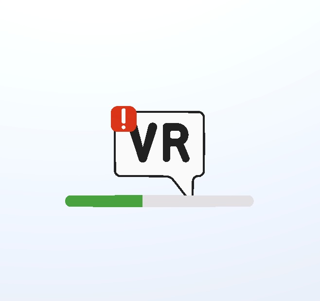 VRChatクラッシュ時のロゴのアクセサリー