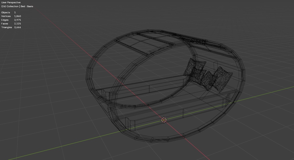 Hallo Bed - ( Avatar World Drop ) VRCFURY