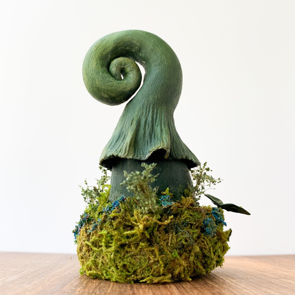 【TAG作品】シダの森/Blue flower