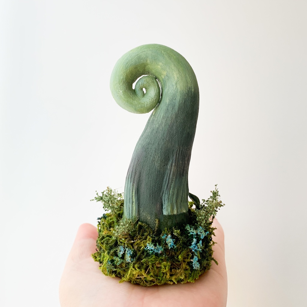 【TAG作品】シダの森/Pale blue flower