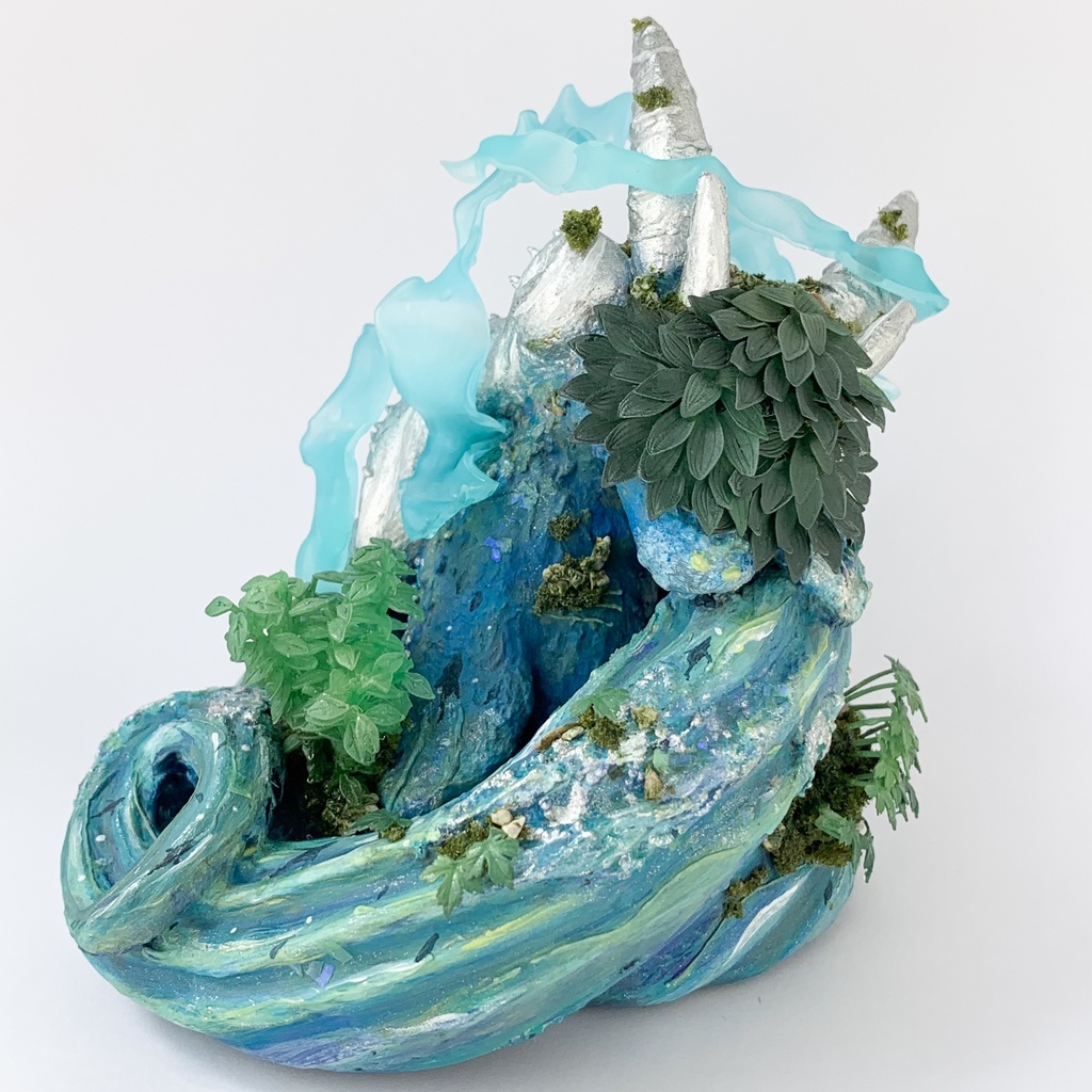 【TAG作品】眠り水神｜座【ピカレスク・ニュー展出品作品】