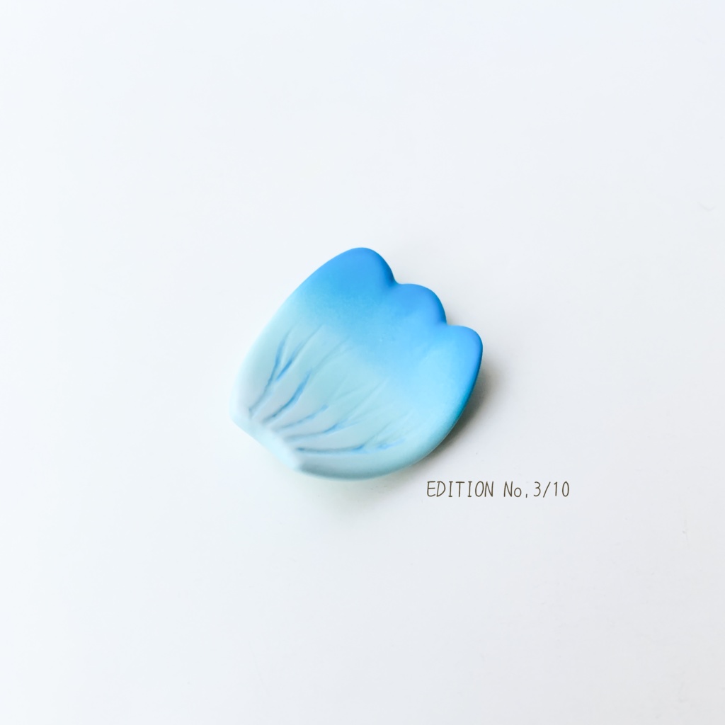 【TAG作品】水色の花弁/EDITION No,1/10~10/10【個展「幾星霜」】