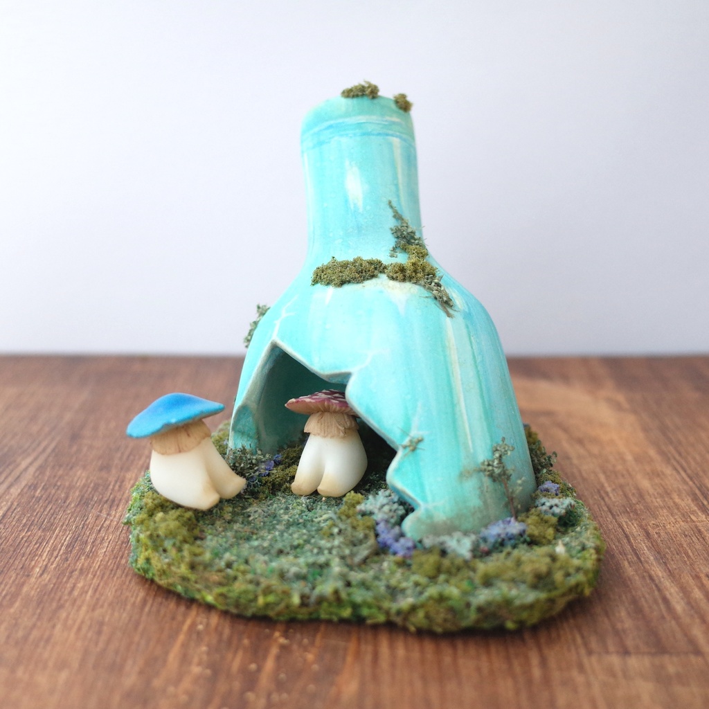 【TAG作品】ガラスびんのおうち【ピカレスク・ニュー展Vol.13 出品作品】