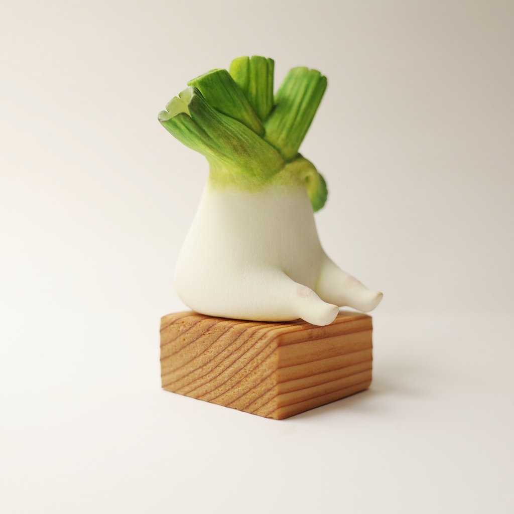 【TAG作品】上に伸びることをやめたネギの小人さん