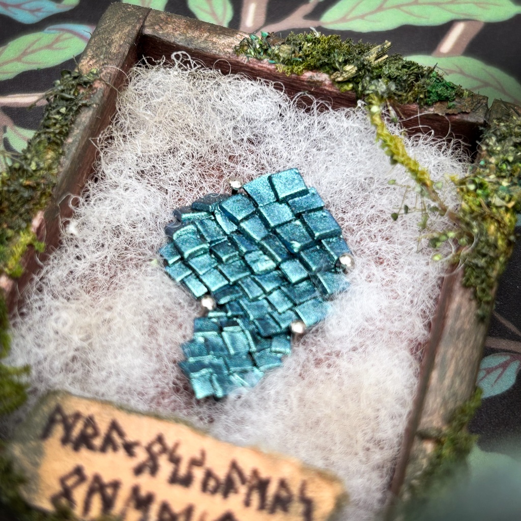 【リーゼの庭】ドラゴンの鱗の小さな標本