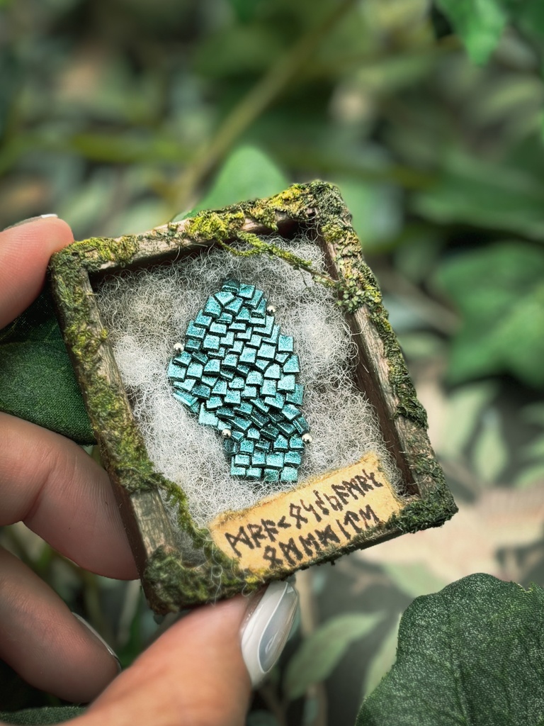 【リーゼの庭】ドラゴンの鱗の小さな標本