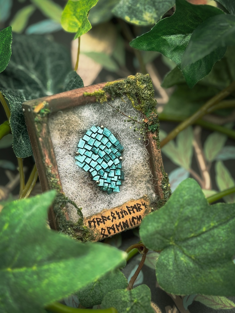 【リーゼの庭】ドラゴンの鱗の小さな標本