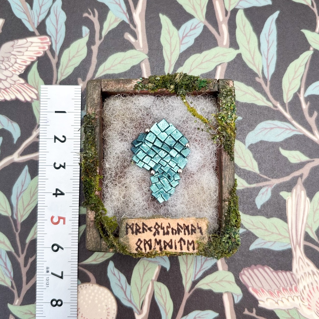 【リーゼの庭】ドラゴンの鱗の小さな標本