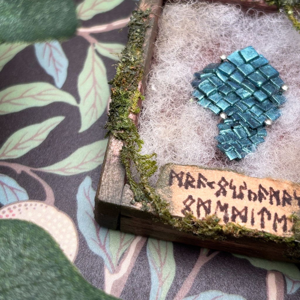 【リーゼの庭】ドラゴンの鱗の小さな標本