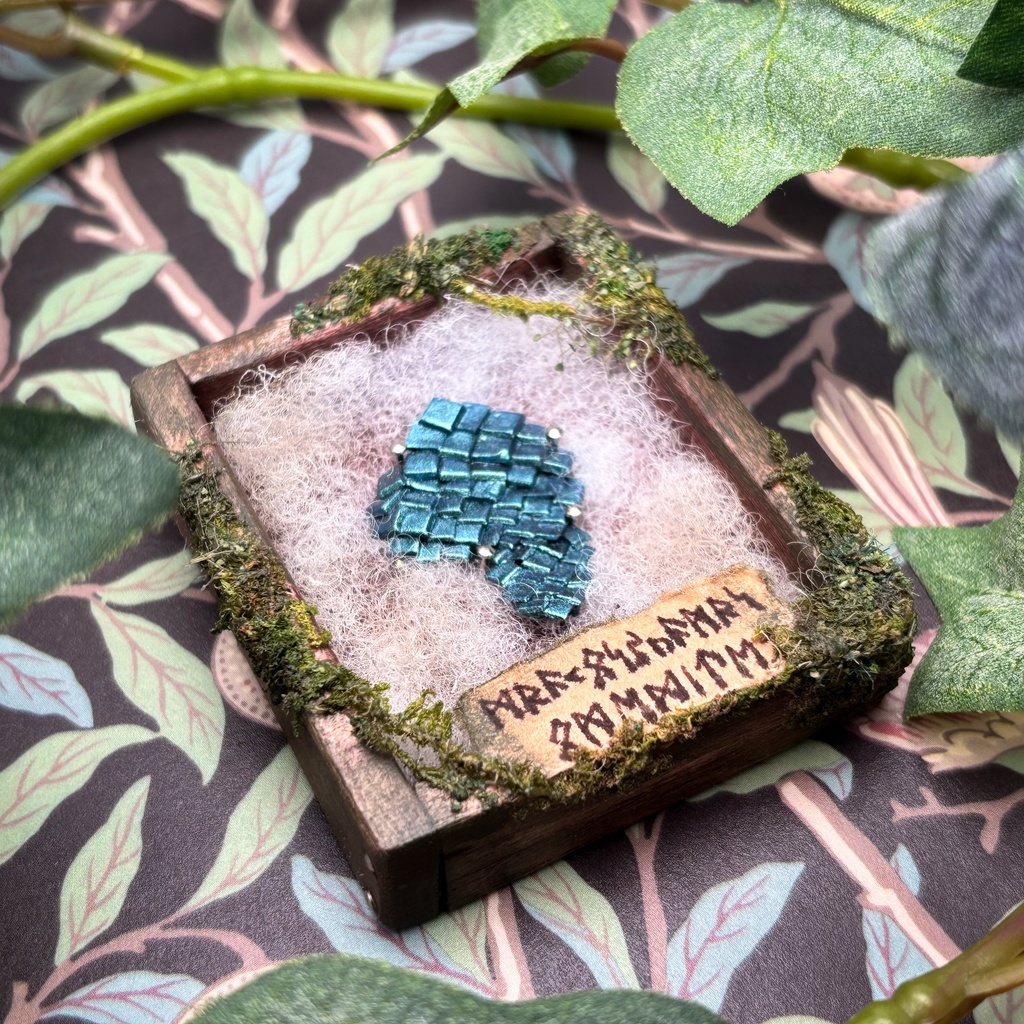 【リーゼの庭】ドラゴンの鱗の小さな標本