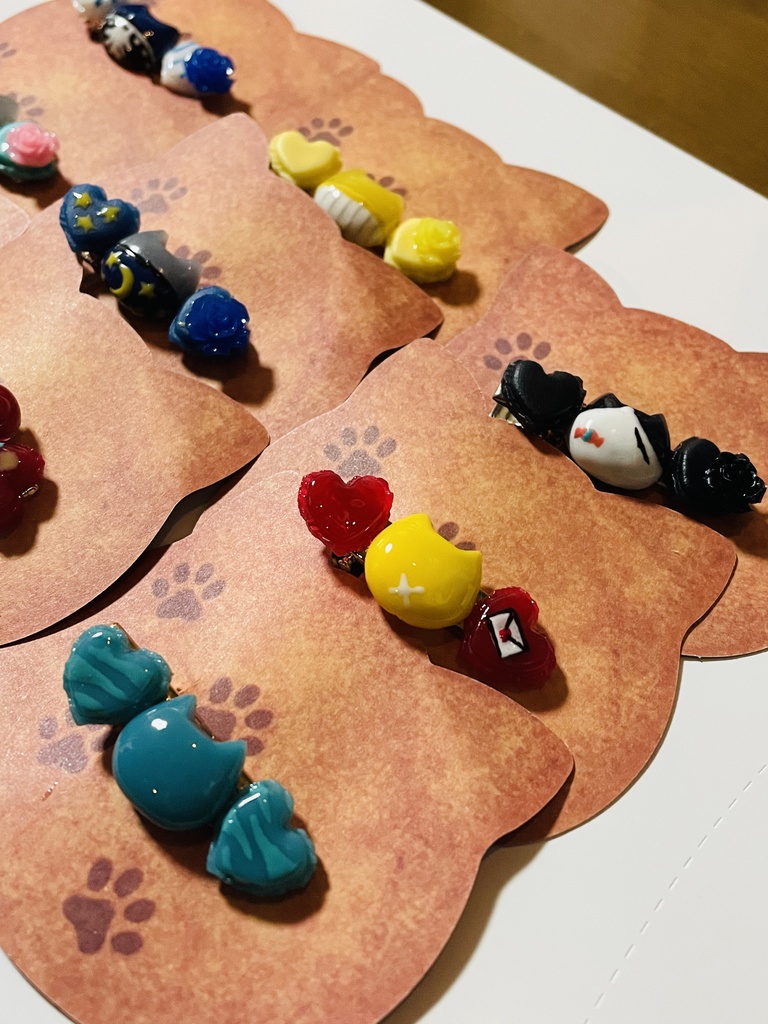 にゃんこ化ヘアクリップ サバイバーver.