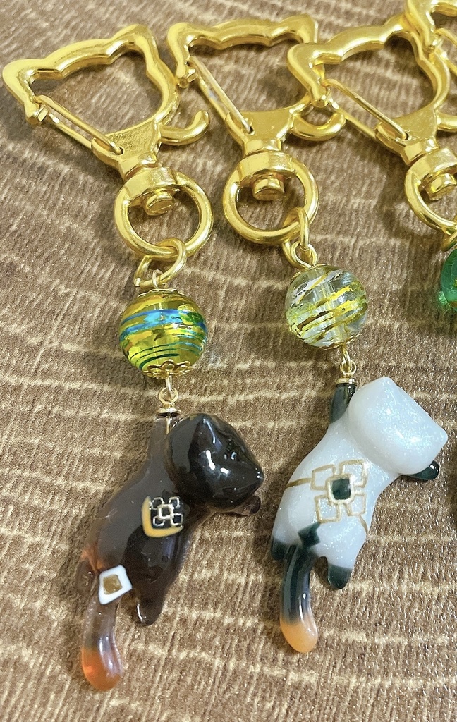 こねこだま。キーホルダー 夏祭りバージョン