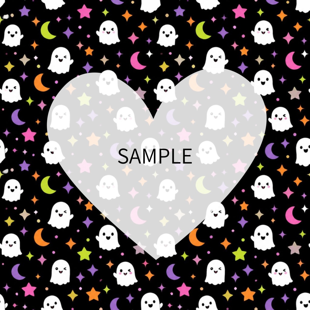 POP HALLOWEEN|ポップでかわいいデジタルペーパー12枚セット|シームレス・商用利用OK