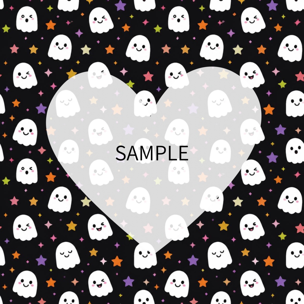 POP HALLOWEEN|ポップでかわいいデジタルペーパー12枚セット|シームレス・商用利用OK