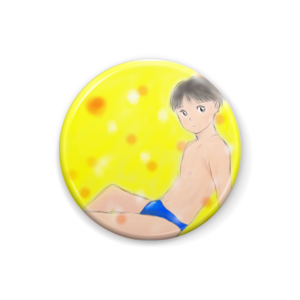 海パン少年 缶バッジ