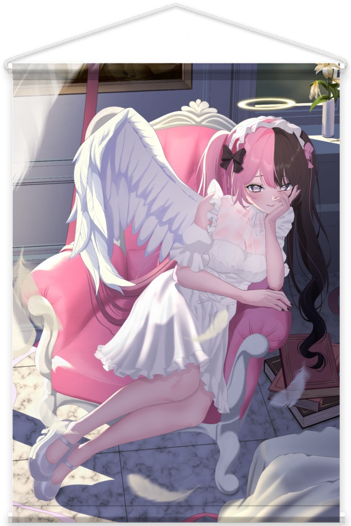 【VGGC11th/C107】橘ひなの天使タペストリーB2