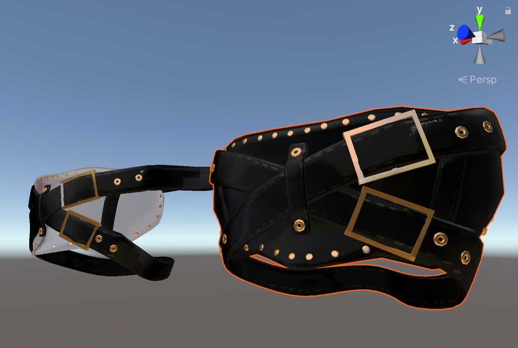 【ver1.2】目隠し【ベルト式】