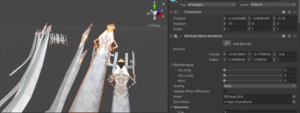 【3Dモデル】ベールマント【ver2.1更新(1/15)】