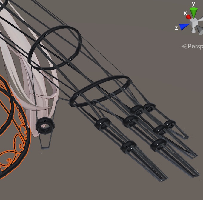 【3Dモデル】ワイヤーのマネキン&トルソー【衣装・インテリア】