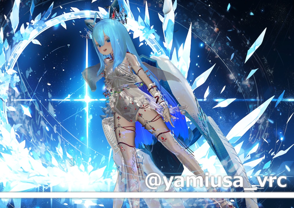 ~骨とクリオネのベットルームonイースターエッグを添えて~【3D衣装】