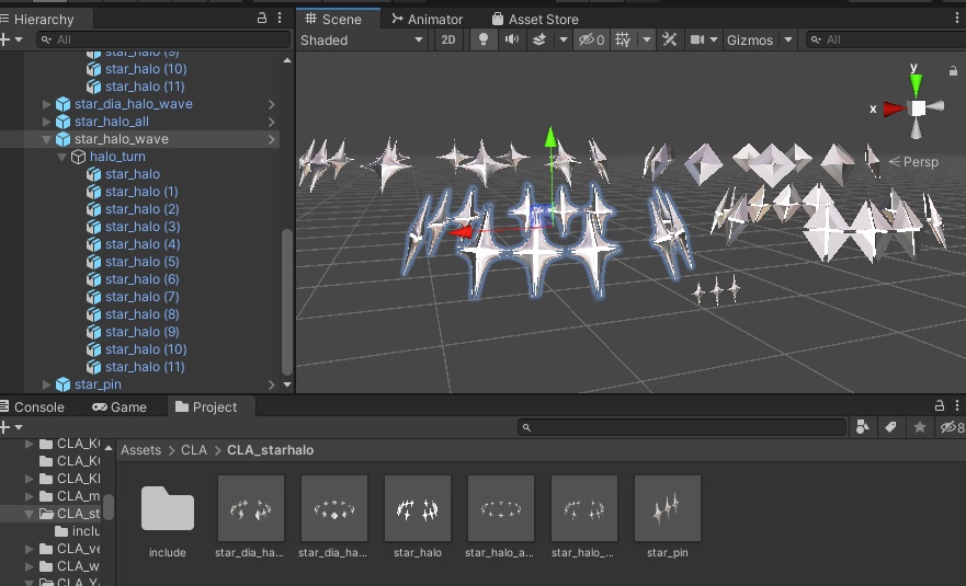 【Halo】十字に裂けるスターヘイロー【3Dモデル】