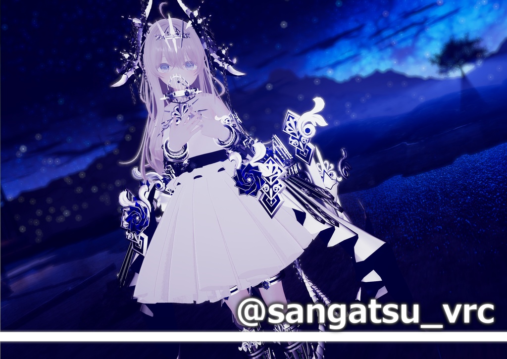 【ver1.11】DragonRoseArmor- ドラゴンローズアーマー -【角尻尾/羽衣/鎧】