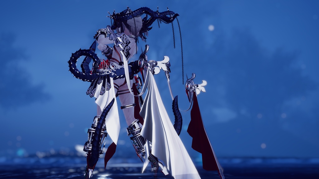 【ver1.11】DragonRoseArmor- ドラゴンローズアーマー -【角尻尾/羽衣/鎧】