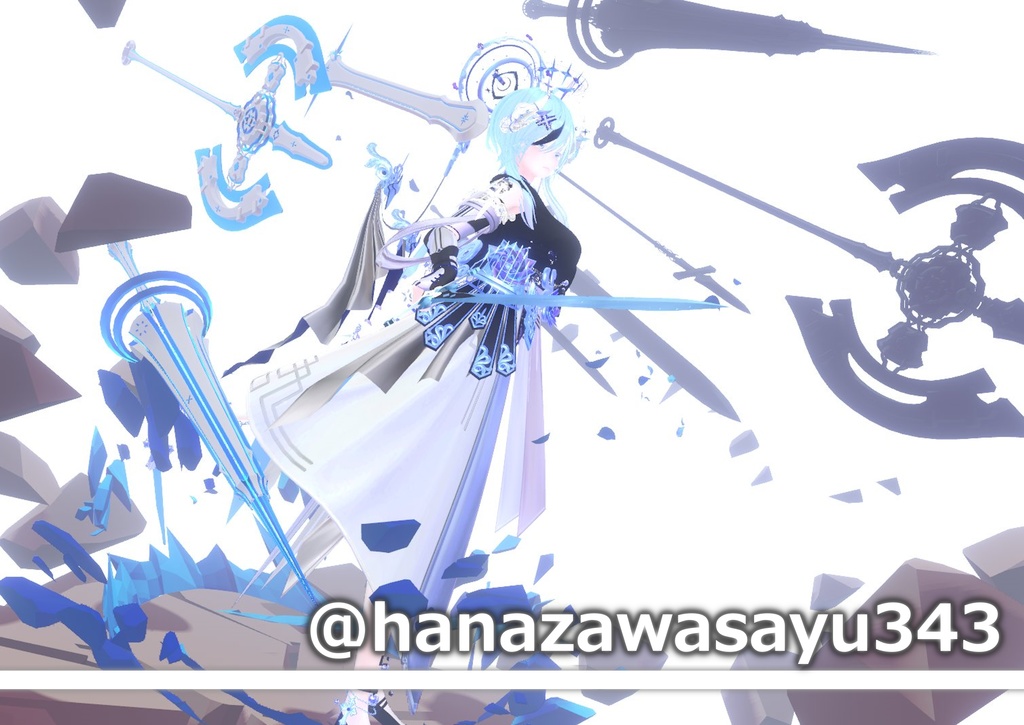 【ver1.11】DragonRoseArmor- ドラゴンローズアーマー -【角尻尾/羽衣/鎧】