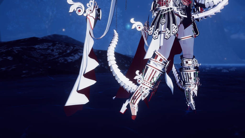 【ver1.11】DragonRoseArmor- ドラゴンローズアーマー -【角尻尾/羽衣/鎧】