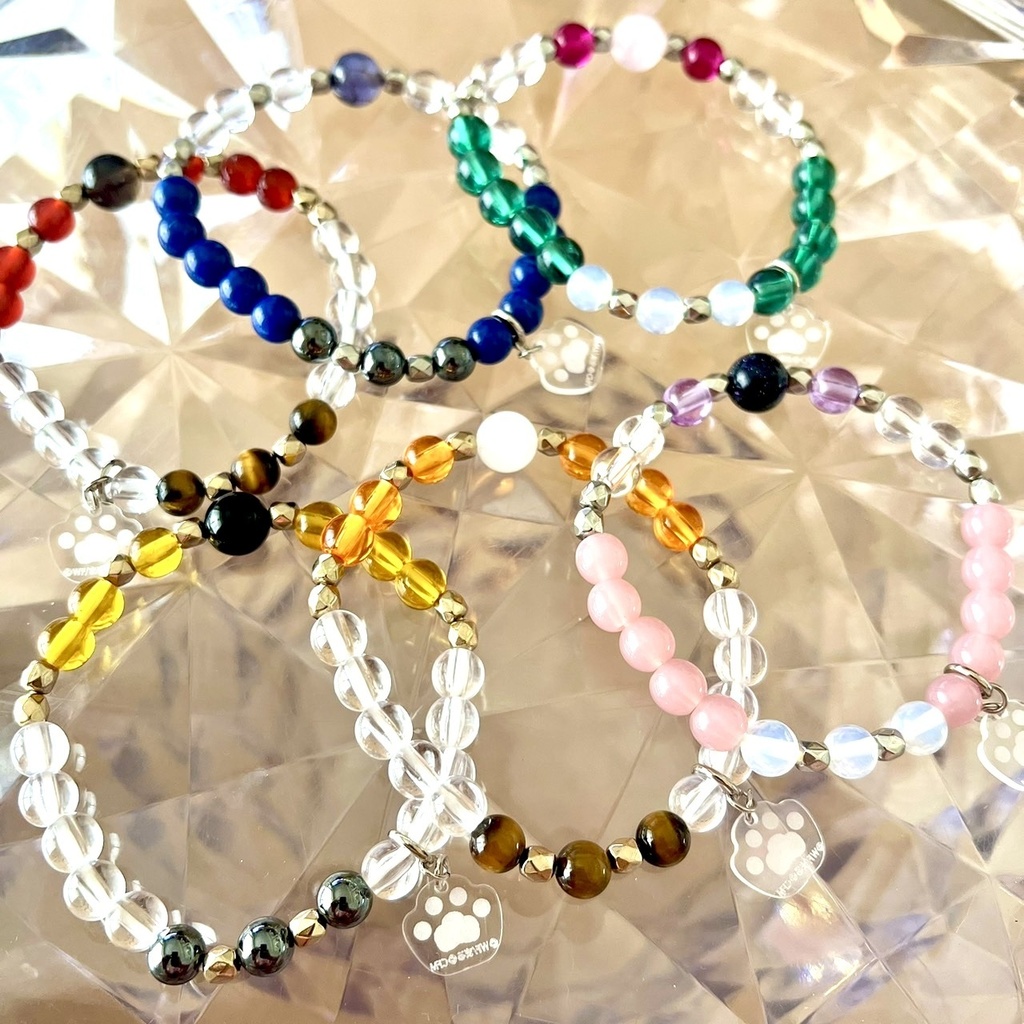 【にゃんぼんざくら(初音ミク)】ブレスレットー京都仕立てー