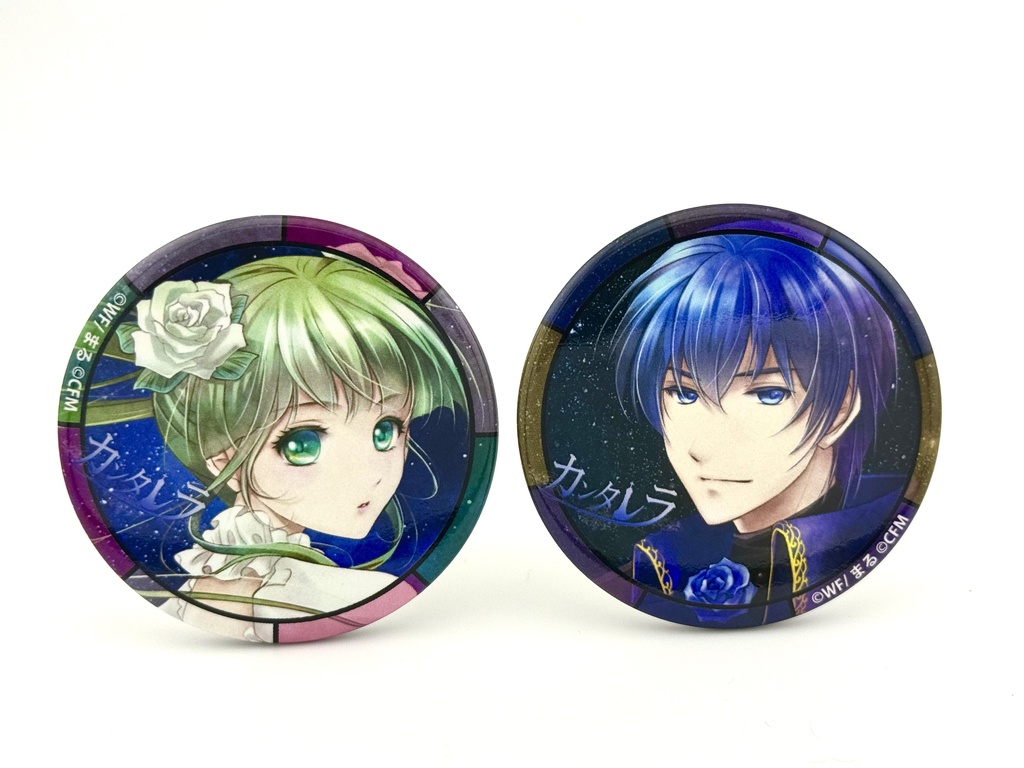 カンタレラ缶バッジ（ミク、KAITO）２種セット