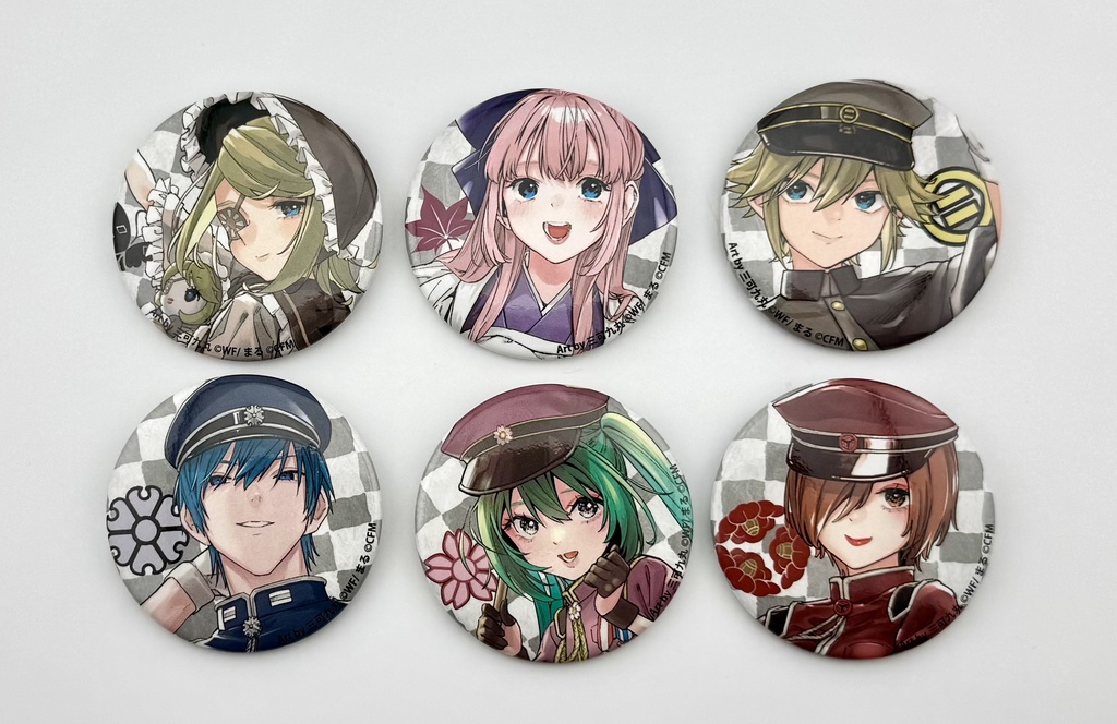 セット【千本桜・缶バッジ 56mm】千本桜 マジカルミライ2025　６種セット