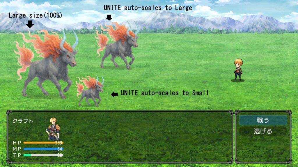 113体 敵キャラ素材集 Vol.1 ファンタジー幻獣 MZ MV UNITE