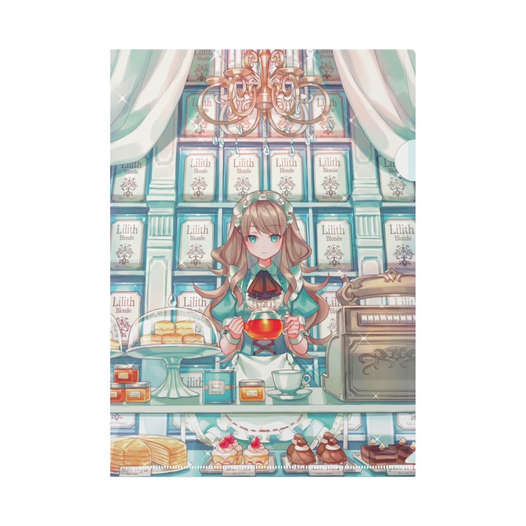 【紅茶屋さん】クリアファイル