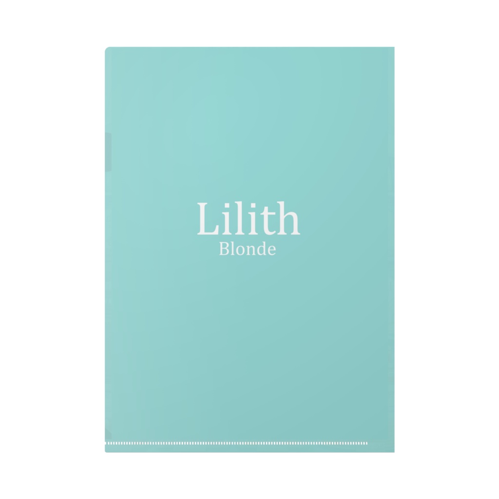 【紅茶屋さん】クリアファイル