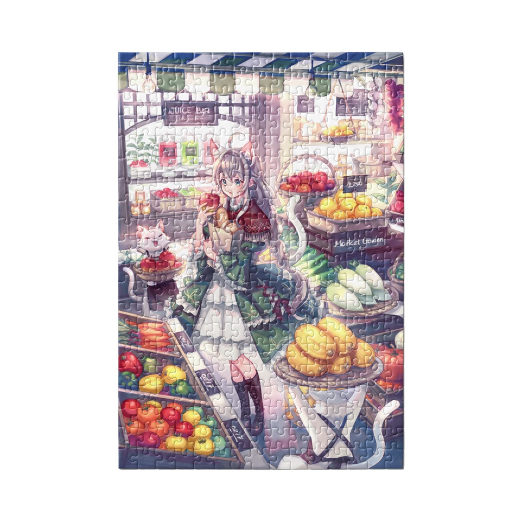 【猫の八百屋さん】パズル