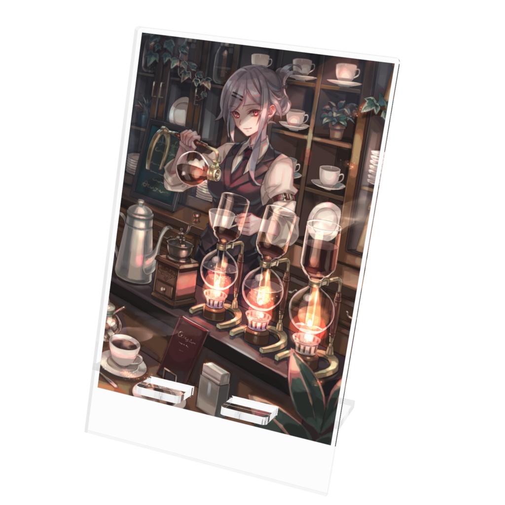【サイフォンの魔法】アクリルスマホスタンド