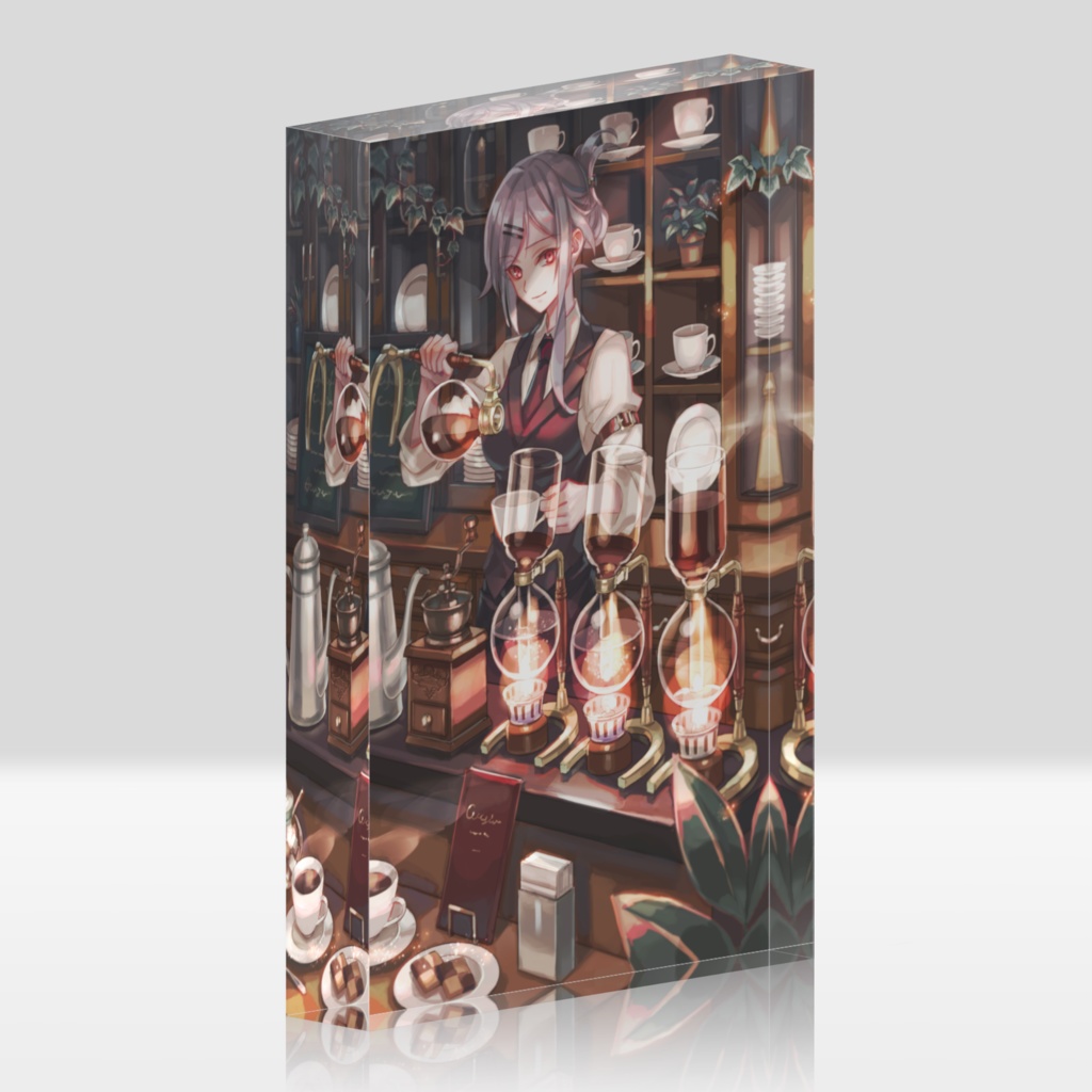 【サイフォンの魔法】アクリルブロック