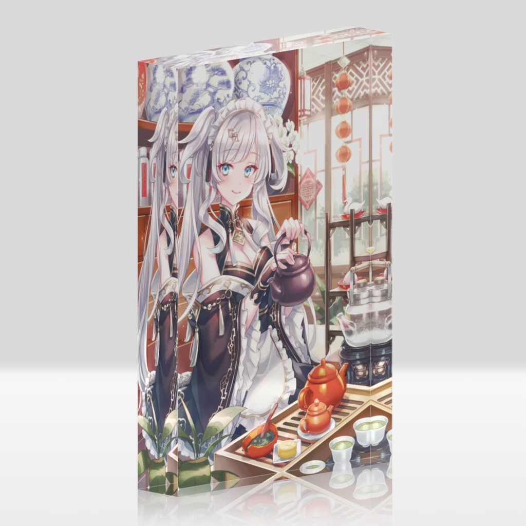 【台湾のお茶屋さん】アクリルブロック