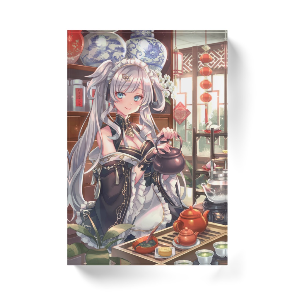 【台湾のお茶屋さん】アクリルブロック