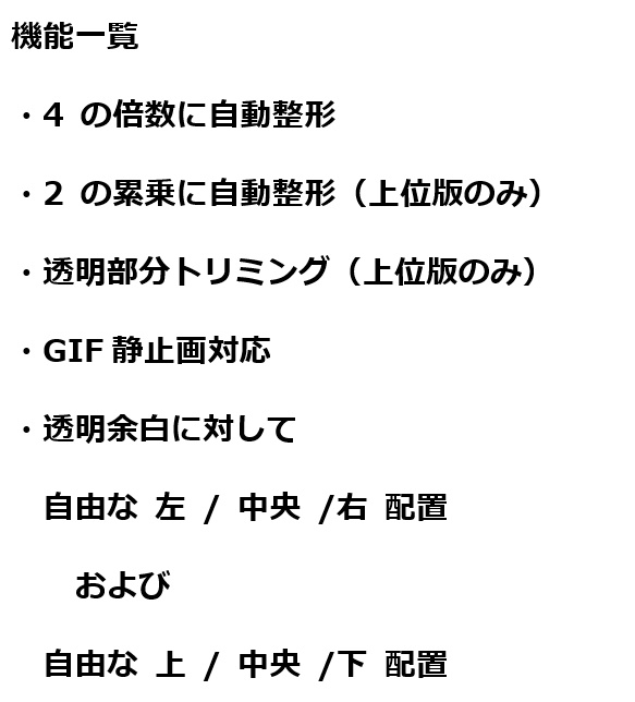 スプライト整列ツール(無料版)