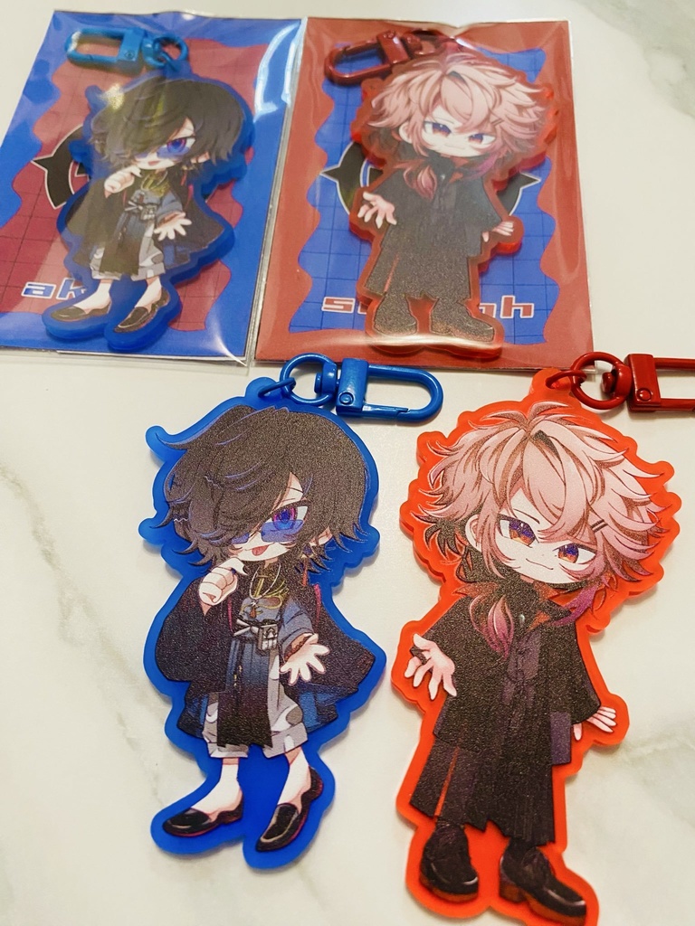 【にじそうさく11】アクリルキーホルダー8cm