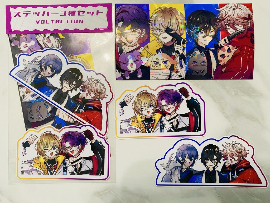 ステッカー3種セット【VOLTACTION】