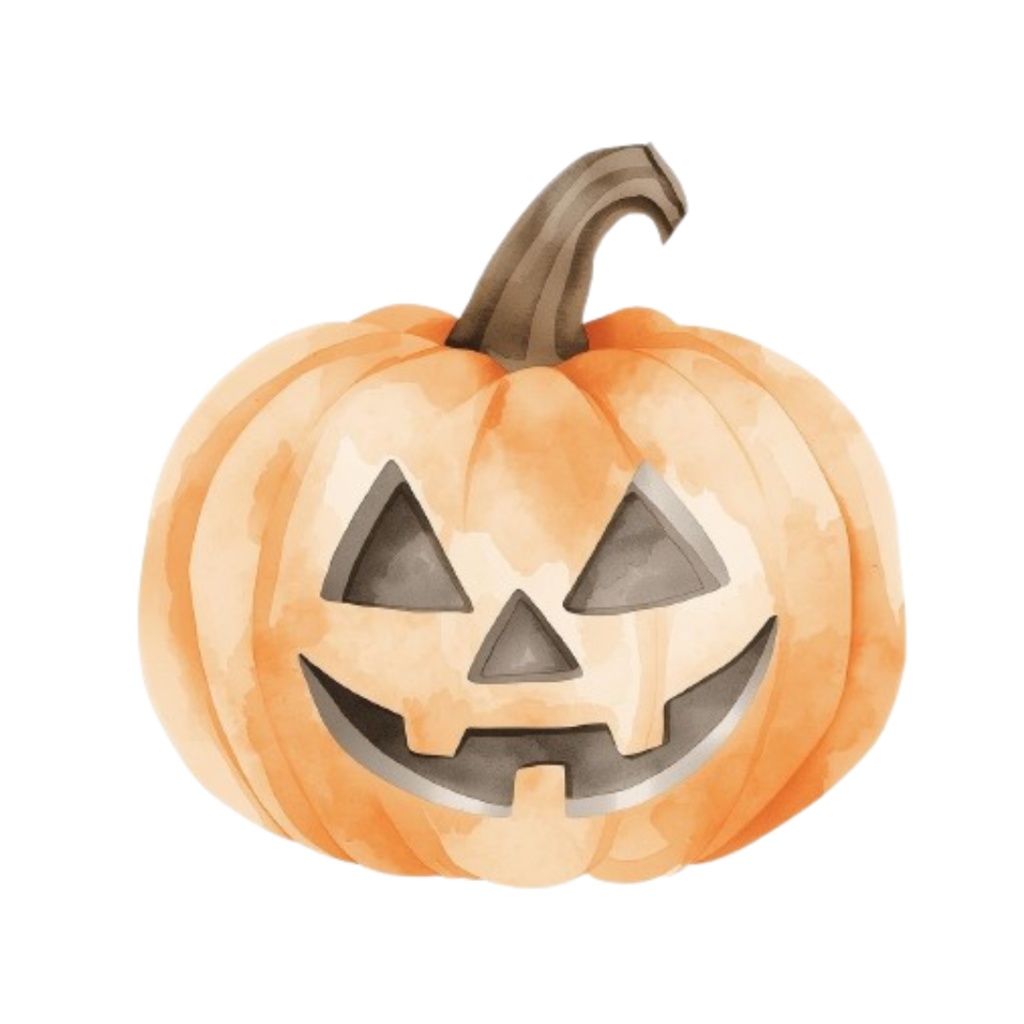 おしゃれなハロウィン水彩イラスト 13点セット|大人かわいいクリップアート|商用利用OK 背景透過PNG |魔女・黒猫・かぼちゃ・月・キャンディ