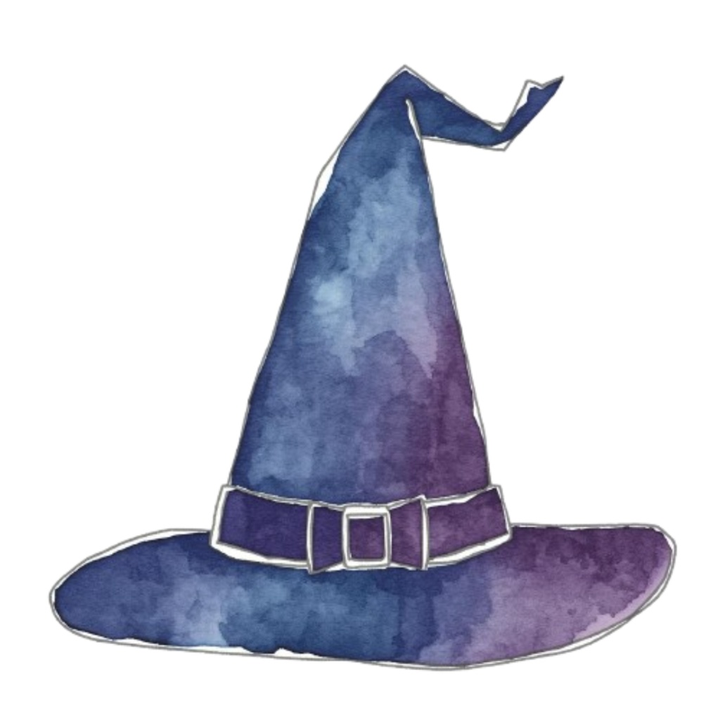 おしゃれなハロウィン水彩イラスト 13点セット|大人かわいいクリップアート|商用利用OK 背景透過PNG |魔女・黒猫・かぼちゃ・月・キャンディ