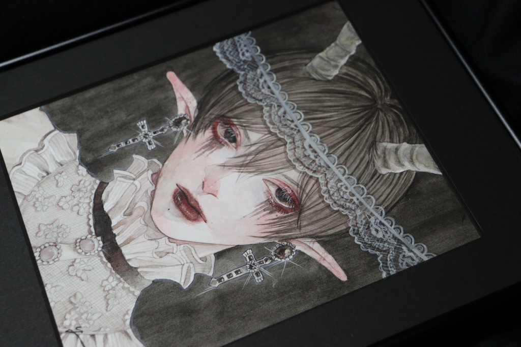 アナログ原画　「護り」