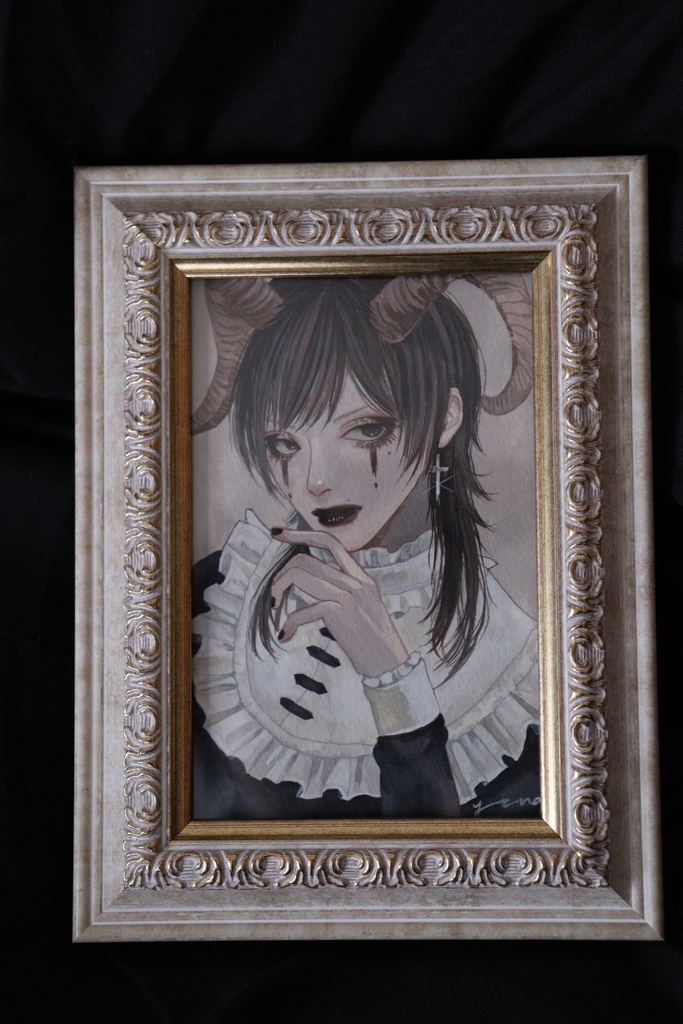 アナログ原画 「鈍」