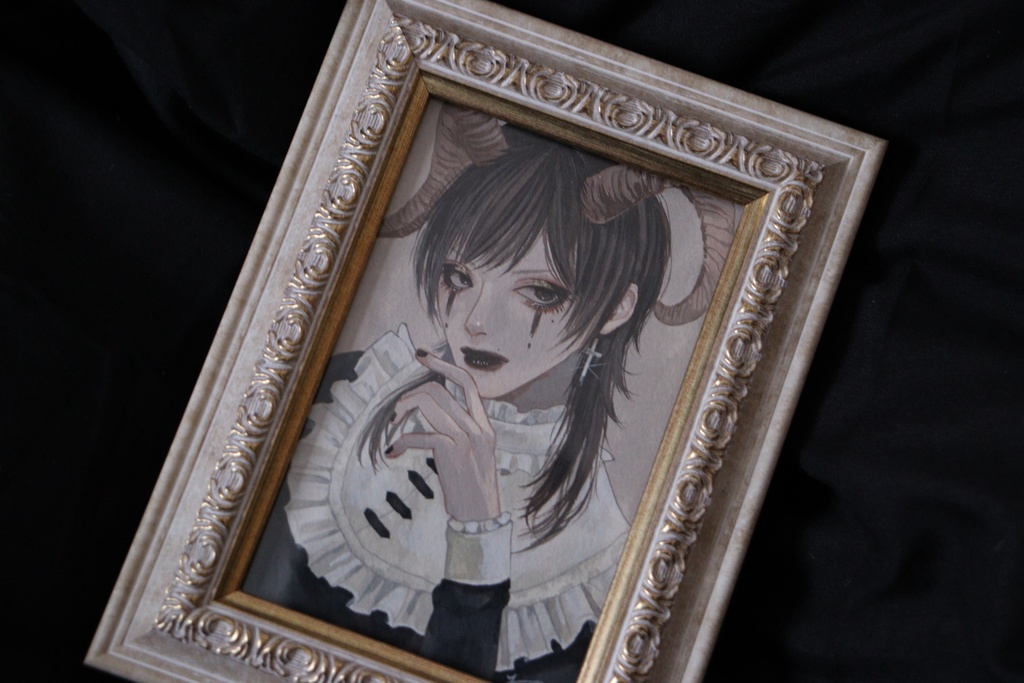 アナログ原画　「鈍」