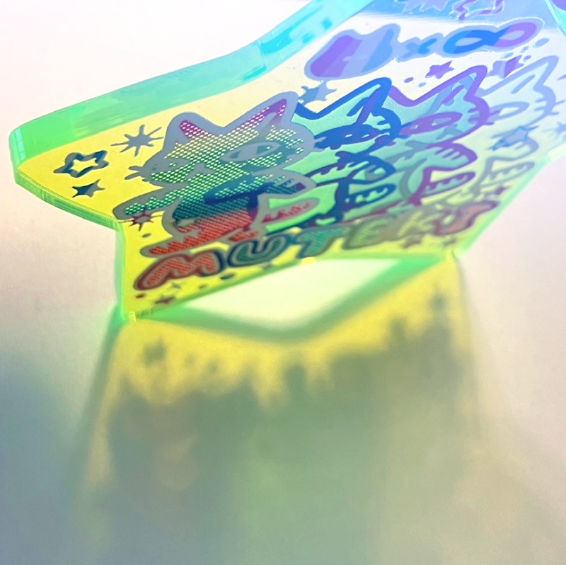 アクリルキーホルダー【無敵x♾️】