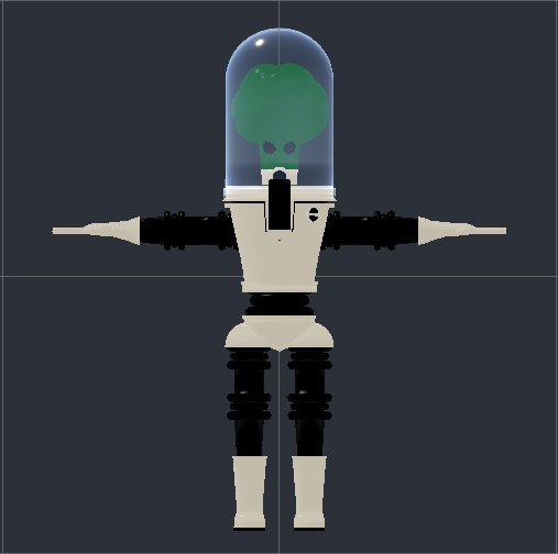 VRC想定3Dモデル『ブロッコヘッド』 The 3D Model for VRC "BROCCO HEAD"